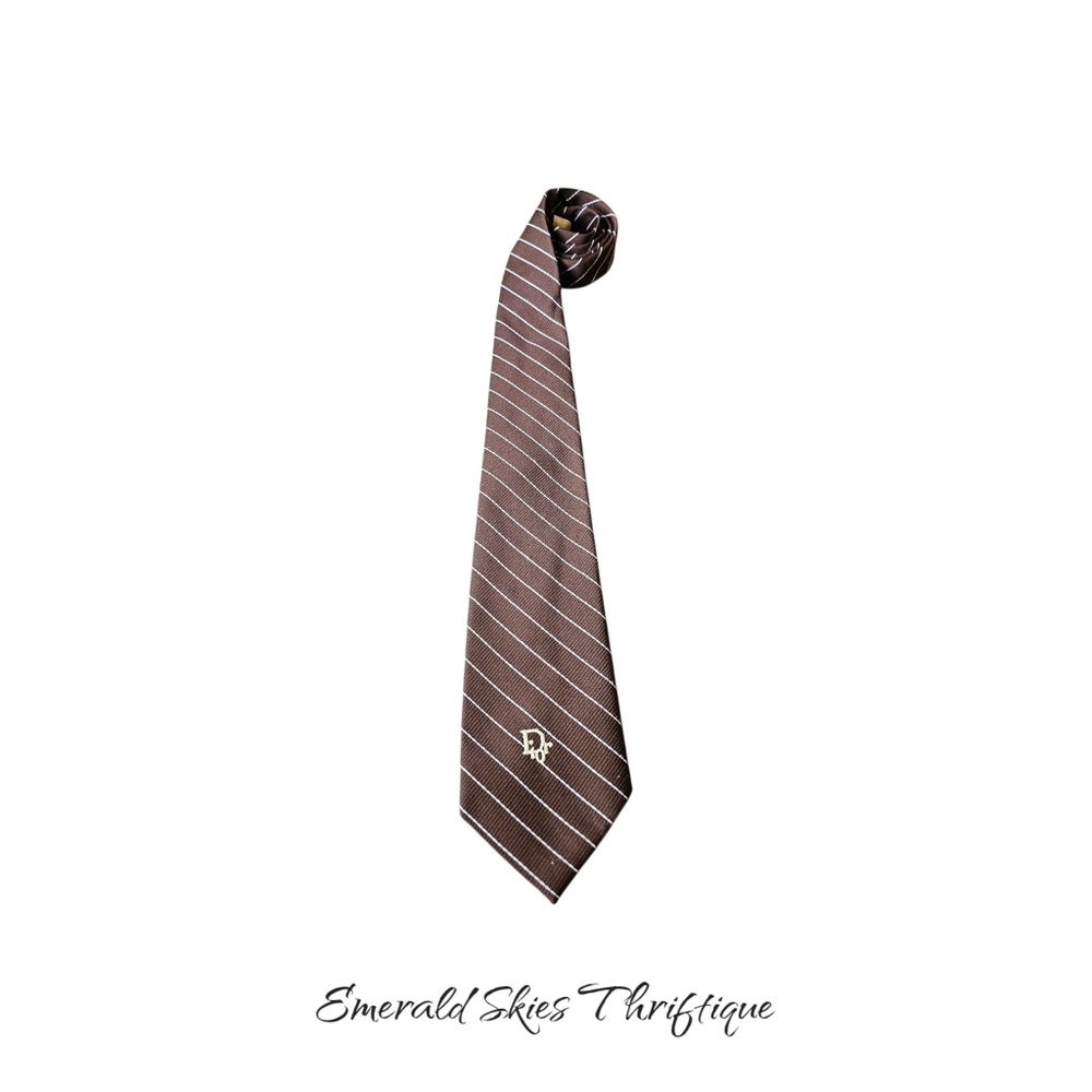vintage christian dior neck tie